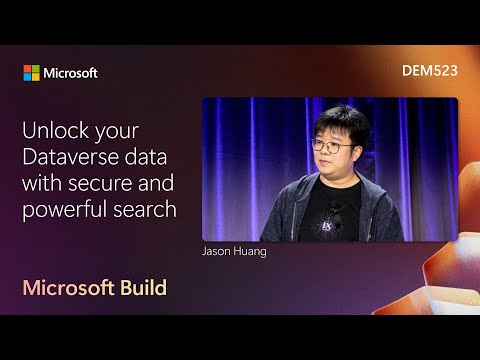 Unlock your Dataverse data with secure and powerful search | DEM523