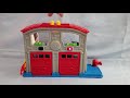 2001 Fisher Price Little People Fun Sounds Rescue Station 77712