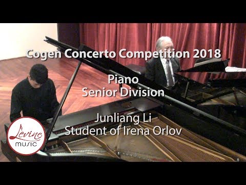 Cogen Concerto Competition 2018 - Junliang Li
