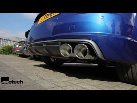 Audi MK3 TTS Remus exhaust Motech performance