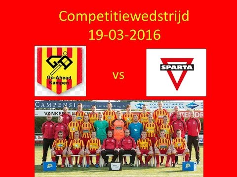 Samenvatting Go-Ahead Kampen - Sparta Enschede van 19 maart 2016