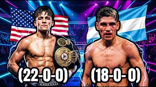 Speed vs Pressure - Jesse Rodriguez (USA) vs Fernando Daniel Martinez (ARG) | Boxing TKO Highlights