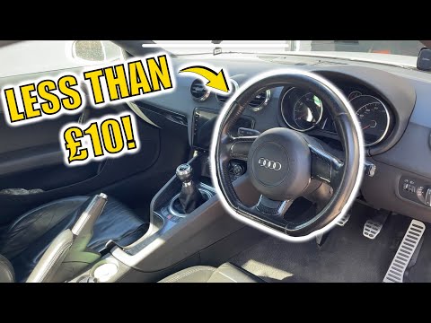 CHEAP AND EASY INTERIOR MODIFICATION ON MY MK2 AUDI TT