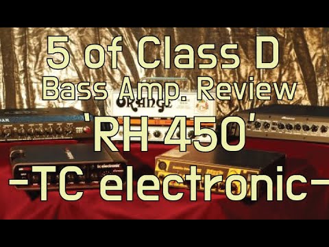 TC electronic RH450 - Class D Bass Amp.