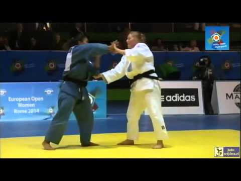 Judo 2014 European Open Women Rome: de Saedelaere (BEL) - Soares (BRA) [-78kg] bronze