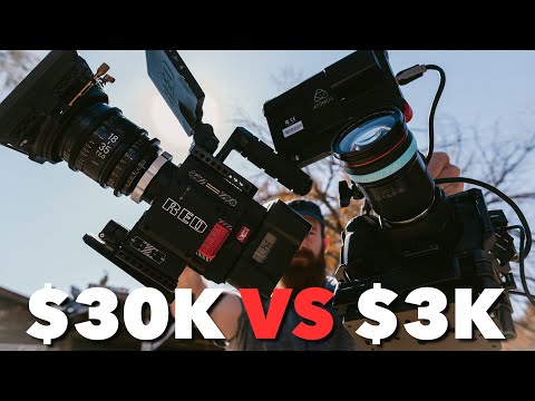 RED Helium 8k VS Black Magic Pocket Cinema 6k! CAMERA TEST!