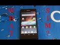 What Sim Card does the Sony Xperia Z use? - YouTube