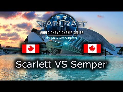 Scarlett VS Semper - ZvT - Grupa C - WCS Challenger NA 2018 Season 2 - polski komentarz