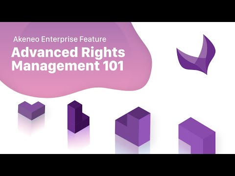 Akeneo Enterprise Edition Features - Advanced Rights Management