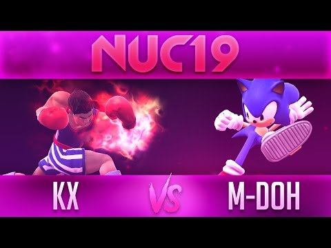NUC19 - Kx (Little Mac) vs. M-Doh (Sonic) - Losers Quarters - SSB4