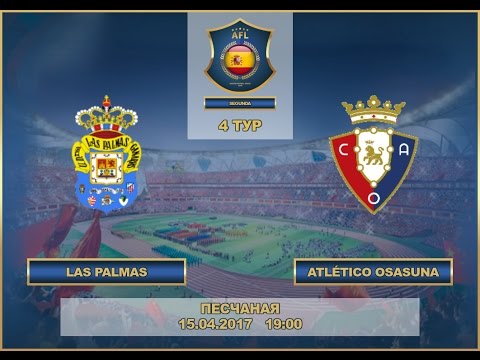 AFL17. Spain. Segunda. Day 6. Las Palmas - Atlético Osasuna.
