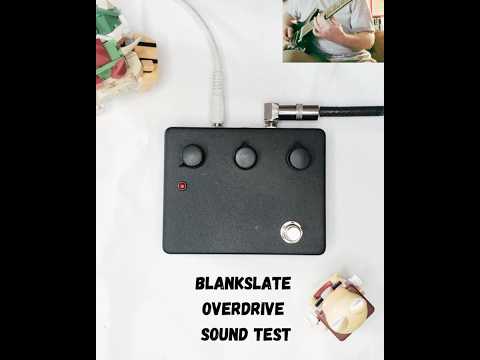 TONECAT BlankSlate Overdrive (Klon-Style Drive) - Anniversary Black Edition 2026 - Black Leather image 6