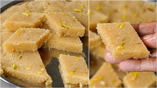 You Can Make This Delicious Barfi With 1 Cup Suji 