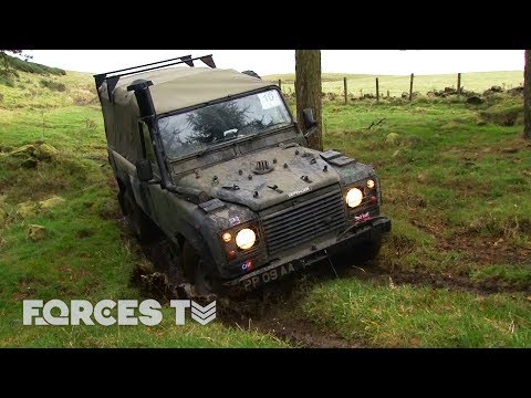 Exercise Mudmaster: Down And Dirty With A Land Rover | Forces TV