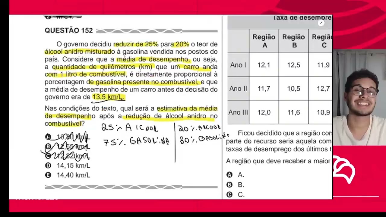 Resolução em Vídeo — Questão 171 ENEM 2017 PPL