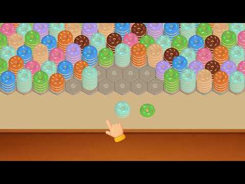 Donut Sort: Sweet Puzzle Game video thumbnail