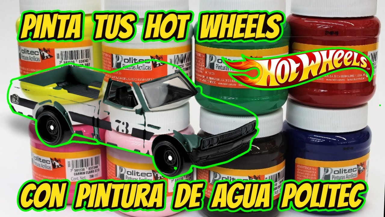HOT WHEELS Datsun 620 US ARMY | Como pintar tus hot wheels con pintura politec | Custom Mexico