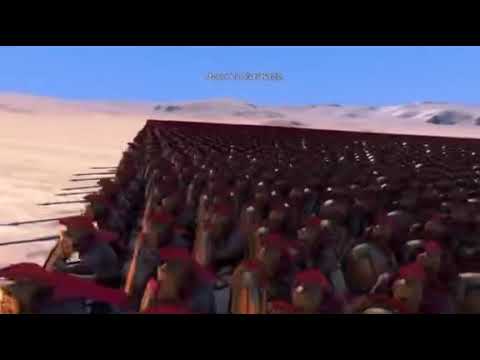 100 Modern Soldiers vs 200,000 Spartans