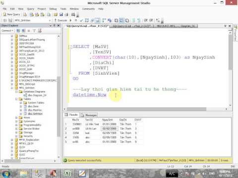 VD05 - Các hàm SQL thông dụng