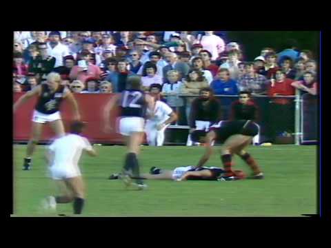 Mark Harvey knocks out David Glascott - 1985 Round 6 Windy Hill