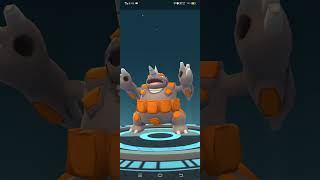 Evolving my 1400 CP Rhyhorn into Rhyperior