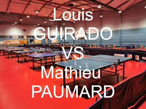 REGIONALE 1 I VS Mathieu PAUMARD (1671pts - Levallois SCTT)