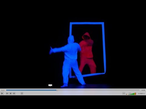 UDI Dance Glowing Dance Group Performs In Complete Darkness - America's Got Talent 2018