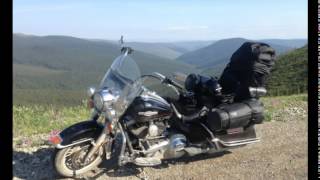 preview picture of video 'Alaska Motorcycle Trip 2013 Part 8 - Top of the World Highway'