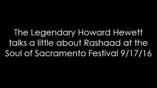 Howard Hewett talks Rashaad Carlton
