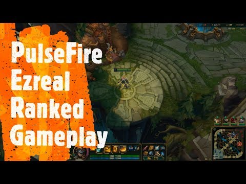 DIAMOND FIZZ ONE TRICK PLAYING PULSEFIRE EZREAL IN THE BOT LANE!!!