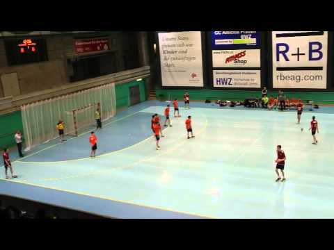 Handball Finalrunde MU15Inter GC/Amicitia Zürich  - HSC Suhr Aarau Halbzeit 1