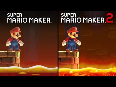 Super Mario Maker 2 vs Super Mario Maker | Direct Comparison