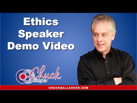 Promotional video thumbnail 2 for Chuck Gallagher - Ethics Resource Group
