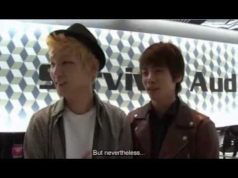 [ENG] [111204] SHINee Key & Jonghyun | Kpop Star Interview