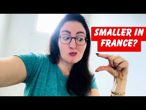 THESE 7 THINGS ARE SMALLER IN FRANCE (than the US)