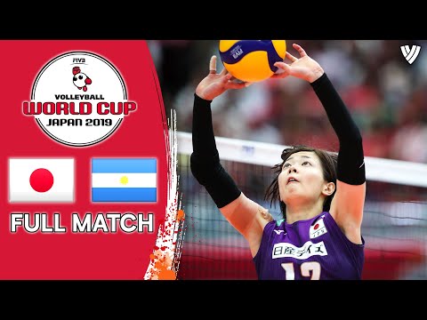 Japan 🆚 Argentina - Full Match | Women’s Volleyball World Cup 2019