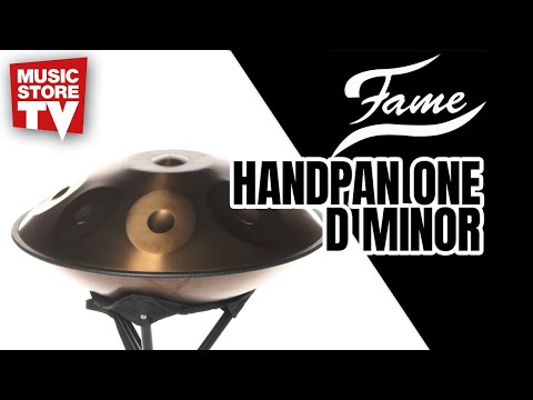 Professionelle Handpan aus karbonisiertem Stahl - Fame Handpan One