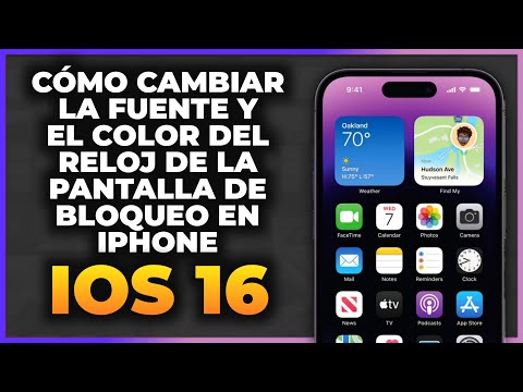 iOS 16: Cómo cambiar el reloj de la pantalla de bloqueo a números arábigos