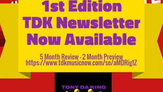 1st Edition TDK Newsletter Now Available