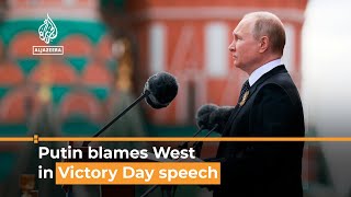 West posed ‘unacceptable threat’: Putin in Victory Day speech I Al Jazeera Newsfeed