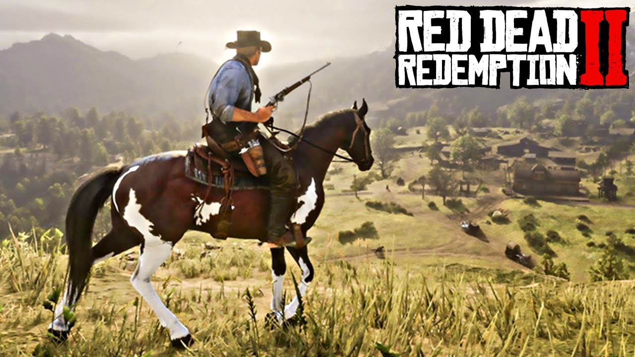 JOGANDO RED DEAD REDEMPTION 2 NO PC - Português PT-BR!