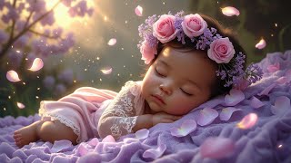 Petals of Peace 🌸 | Baby Lullaby with Soft Female Voice &amp; Gentle Floral Sleep Music