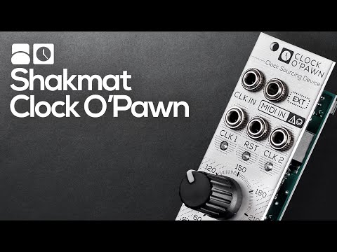 Shakmat Clock O'Pawn Clock Source Eurorack Module image 2