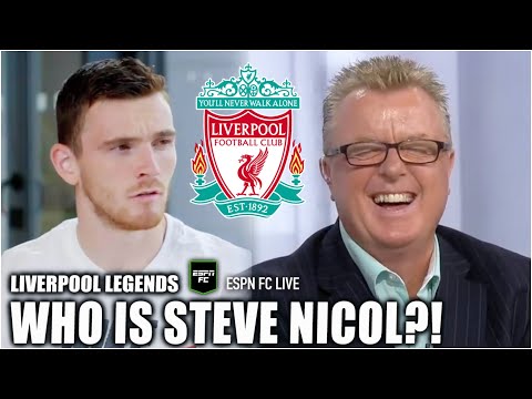Andy Robertson has NO IDEA who Steve Nicol is?! 🤣 | ESPN FC