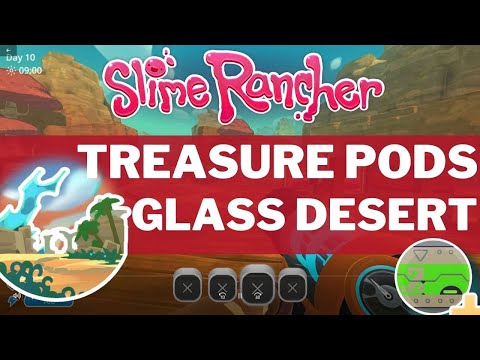 Slime Rancher - All Treasure Pods in Glass Desert