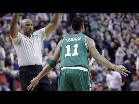 Evan Turner's Full Highlights 2015/01/22 at Blazers - 10 Points, 8 Assist, CLUTCH Three!
