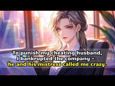 To punish my cheating husband, I bankrupted the company — he and his mistress called me crazy