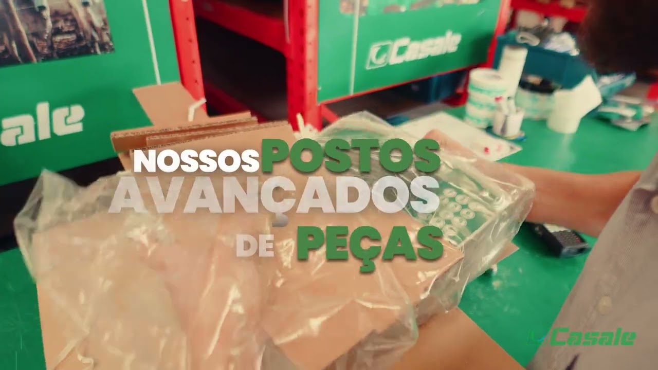 Pós-venda Casale, a peça certa, no lugar certo!