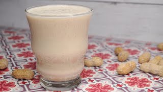 Batido de crema de cacahuete y avena - Receta fácil y rápida