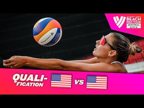 Harward/Phillips vs. Savvy/Van Winkle - Qualification Highlights | Montreal 2025 #BeachProTour